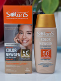 ضد آفتاب سولاریس color newgen روشن کننده spf 50 حجم ۷۵میل