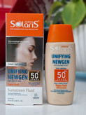 ضدآفتاب سولاریس unifying newgen انواع پوست بژ روشن spf 50 حجم ۷۵ میل