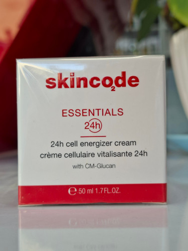 کرم آبرسان اسکین کد، بسیار قوی 24h cell energizer cream حجم ۵۰ میل